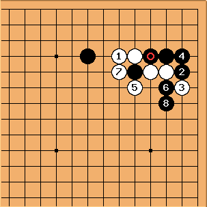 Flying knife joseki at Sensei's Library